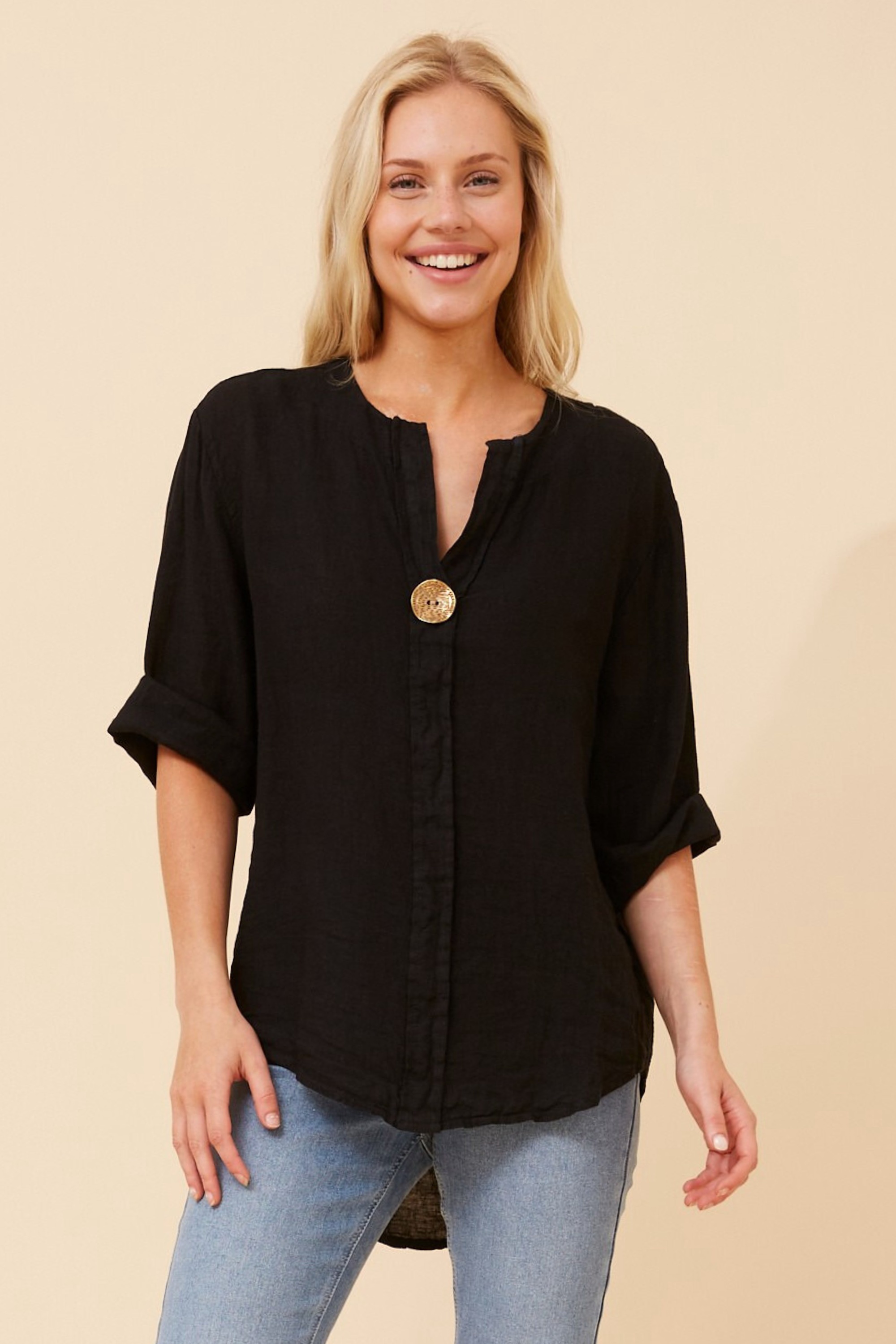 PALERMO LINEN TOP