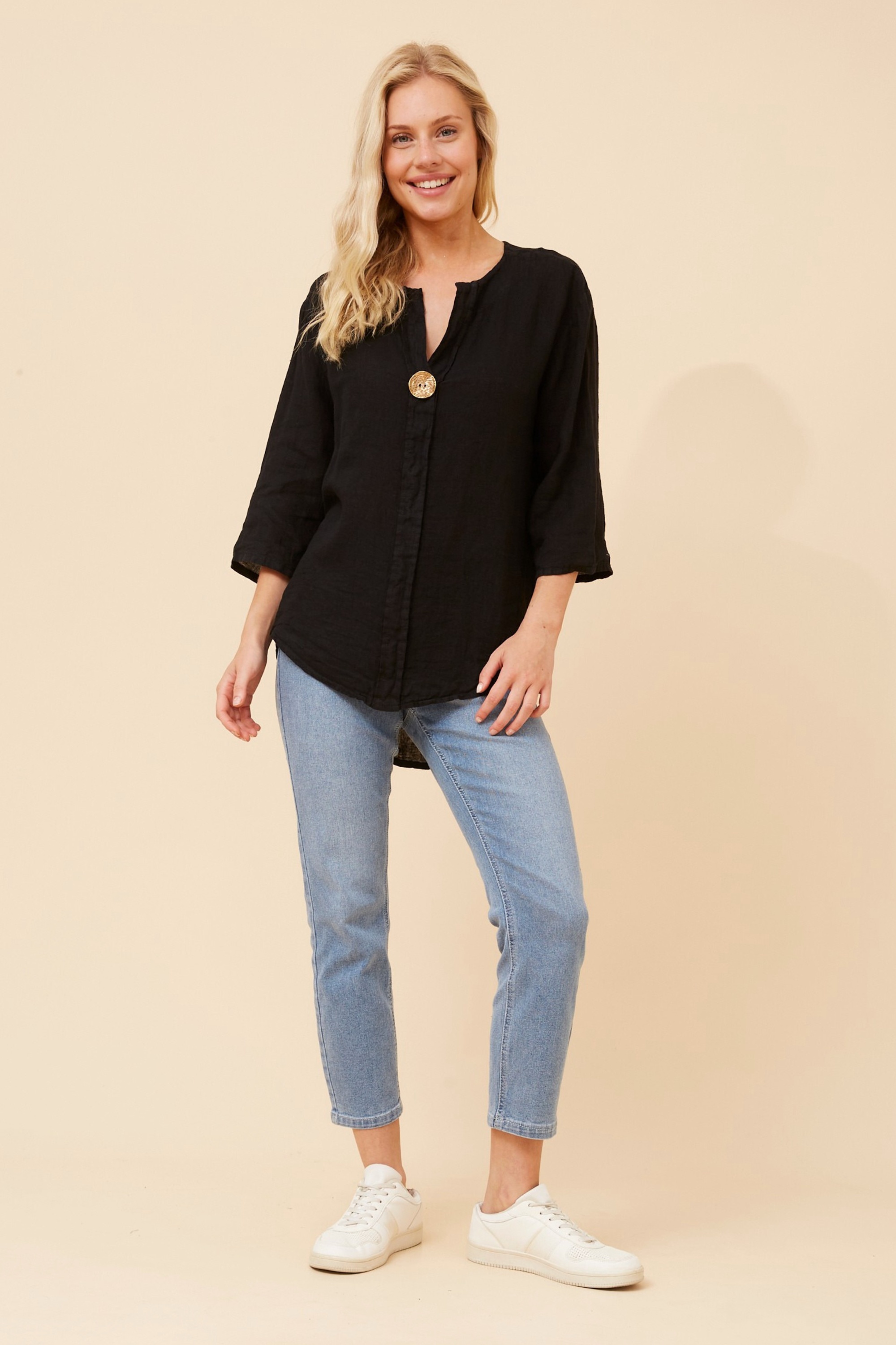 PALERMO LINEN TOP