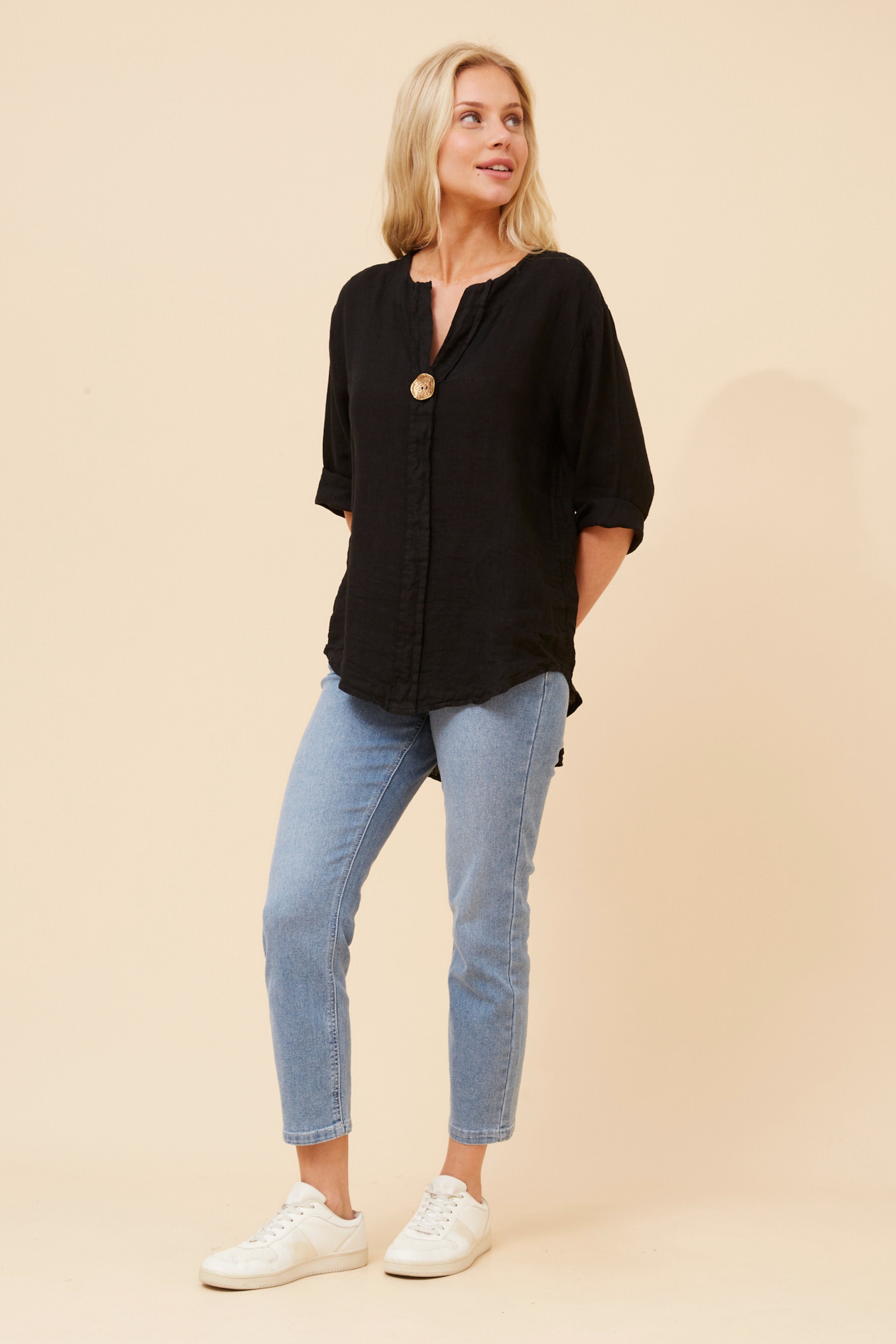 PALERMO LINEN TOP
