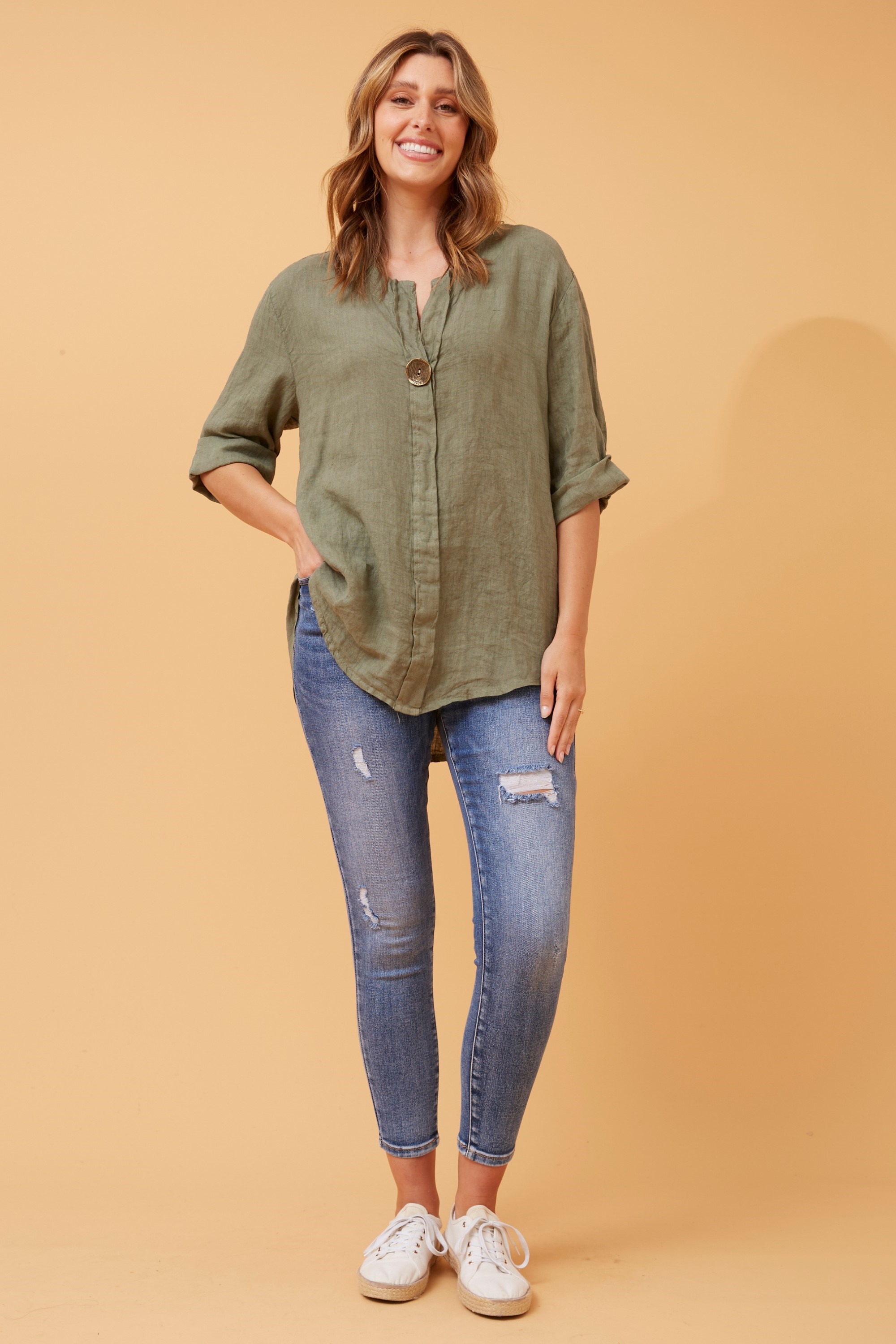PALERMO LINEN TOP