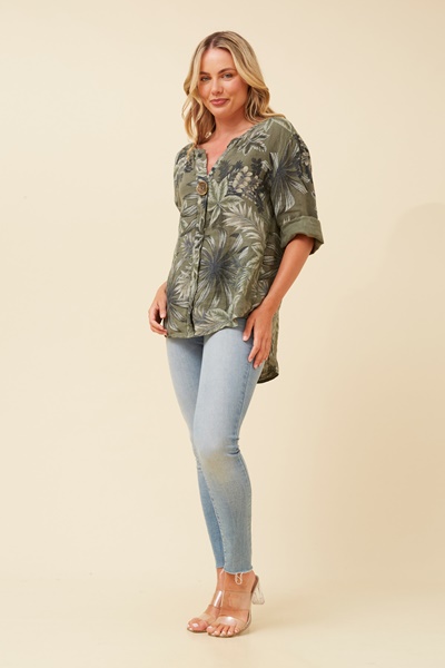 PALERMO LINEN TOP