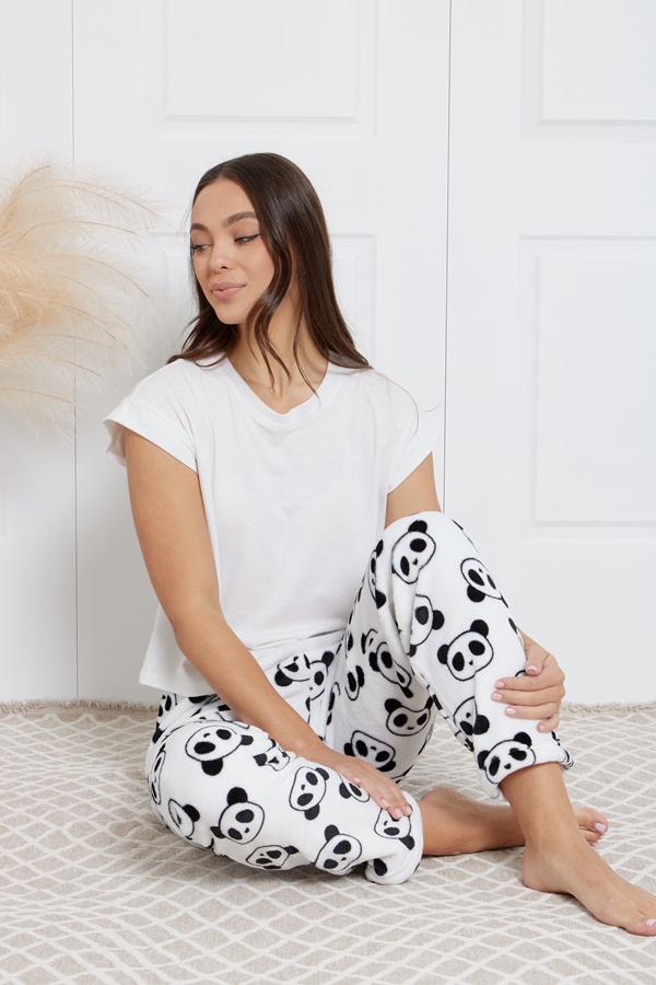 PANDA PLUSH PYJAMA PANTS | FEMME Connection