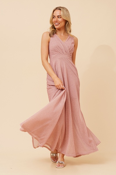PARIS GLITTER MAXI DRESS