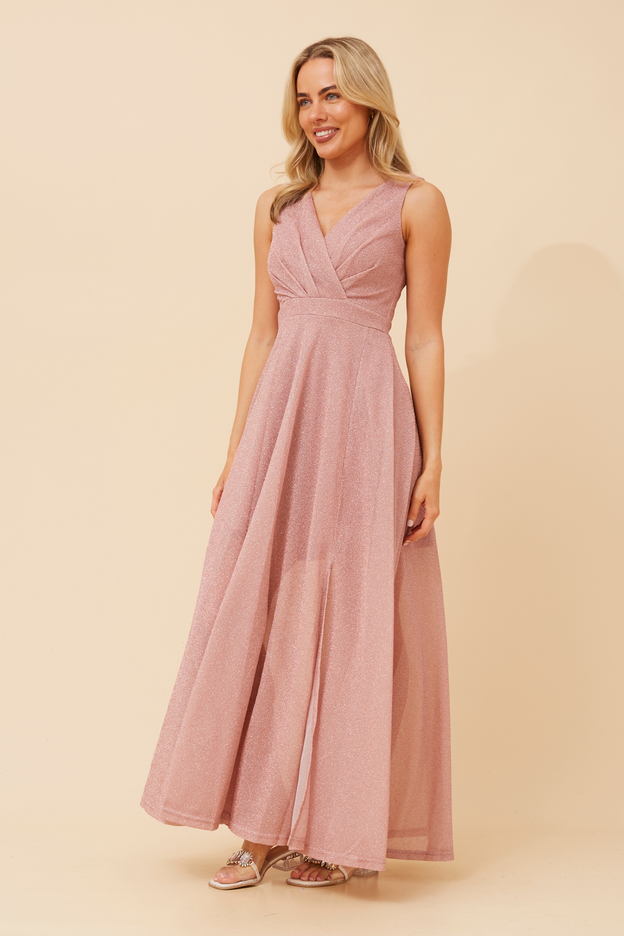 PARIS GLITTER MAXI DRESS