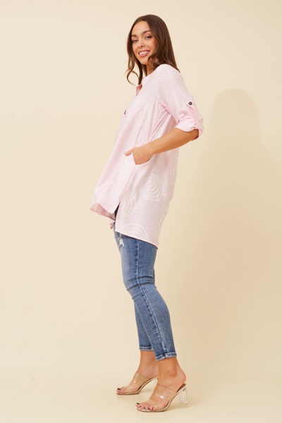 PATIA ABSTRACT PRINT SHIRT