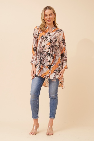 PATIA ABSTRACT PRINT SHIRT