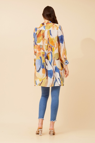 PATIA ABSTRACT PRINT SHIRT