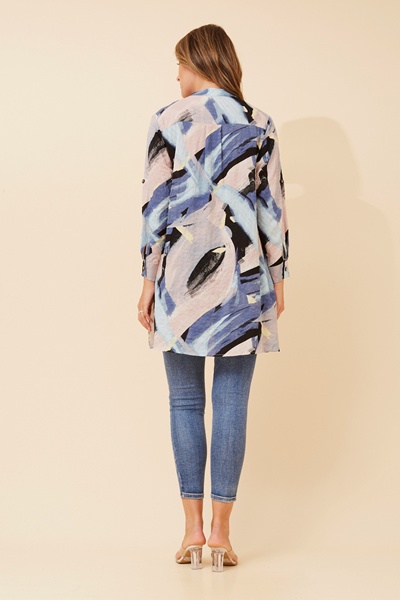 PATIA ABSTRACT PRINT TOP