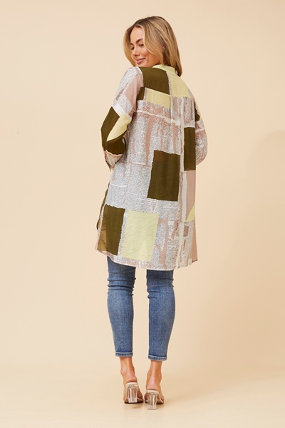 PATIA NEWSPAPER PRINT TUNIC