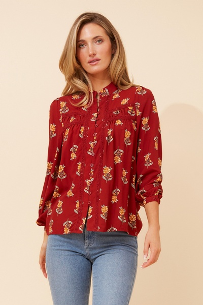 PAVITRA FLORAL TOP