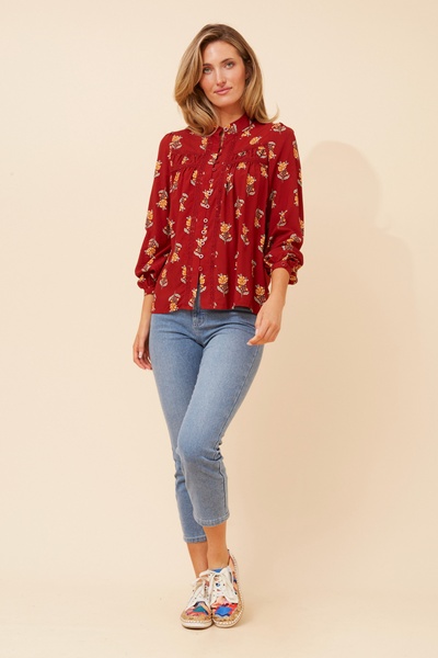 PAVITRA FLORAL TOP