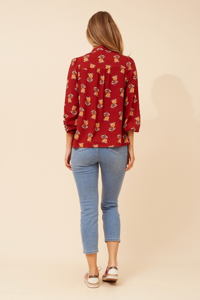 PAVITRA FLORAL TOP