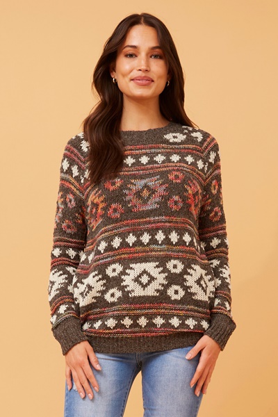 PENELOPE JACQUARD KNIT JUMPER