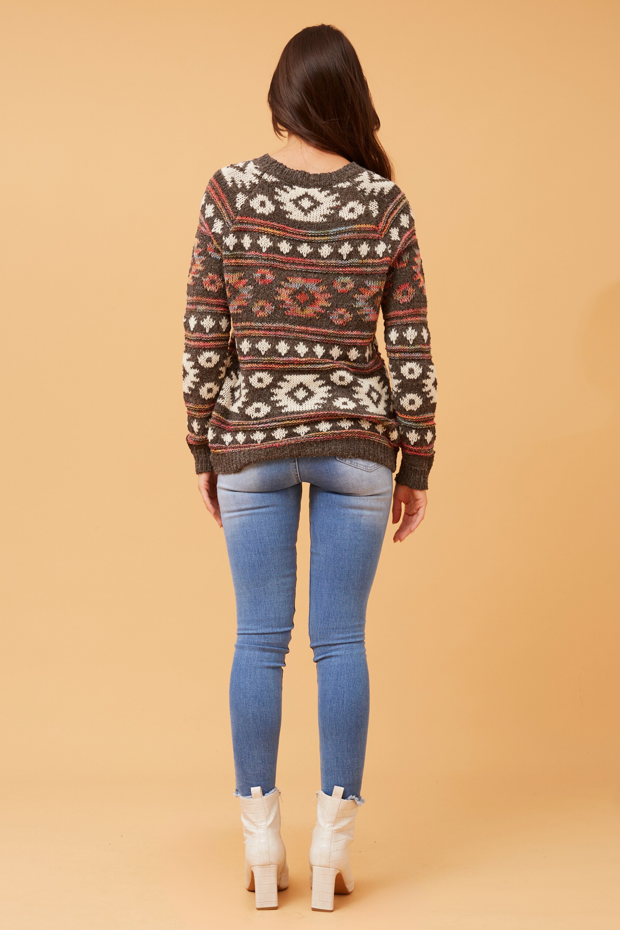 PENELOPE JACQUARD KNIT JUMPER