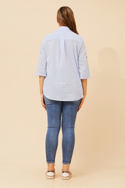 PEPPI SWISS-DOTS SHIRT