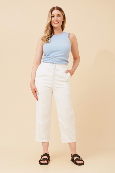 PERDITA CROP WIDE LEG PANTS