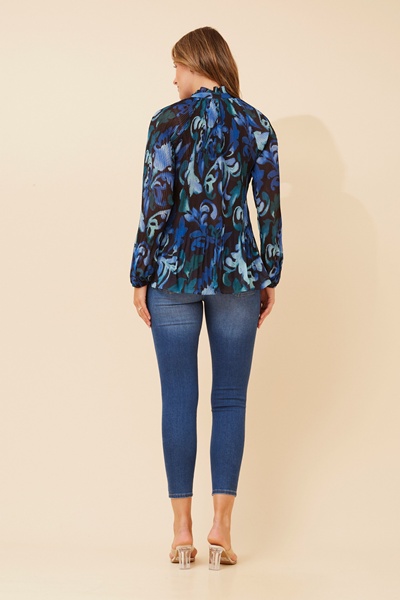 PETA PLEATED BLOUSE