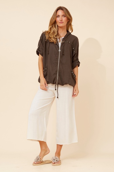 PIERA LINEN BLEND JACKET