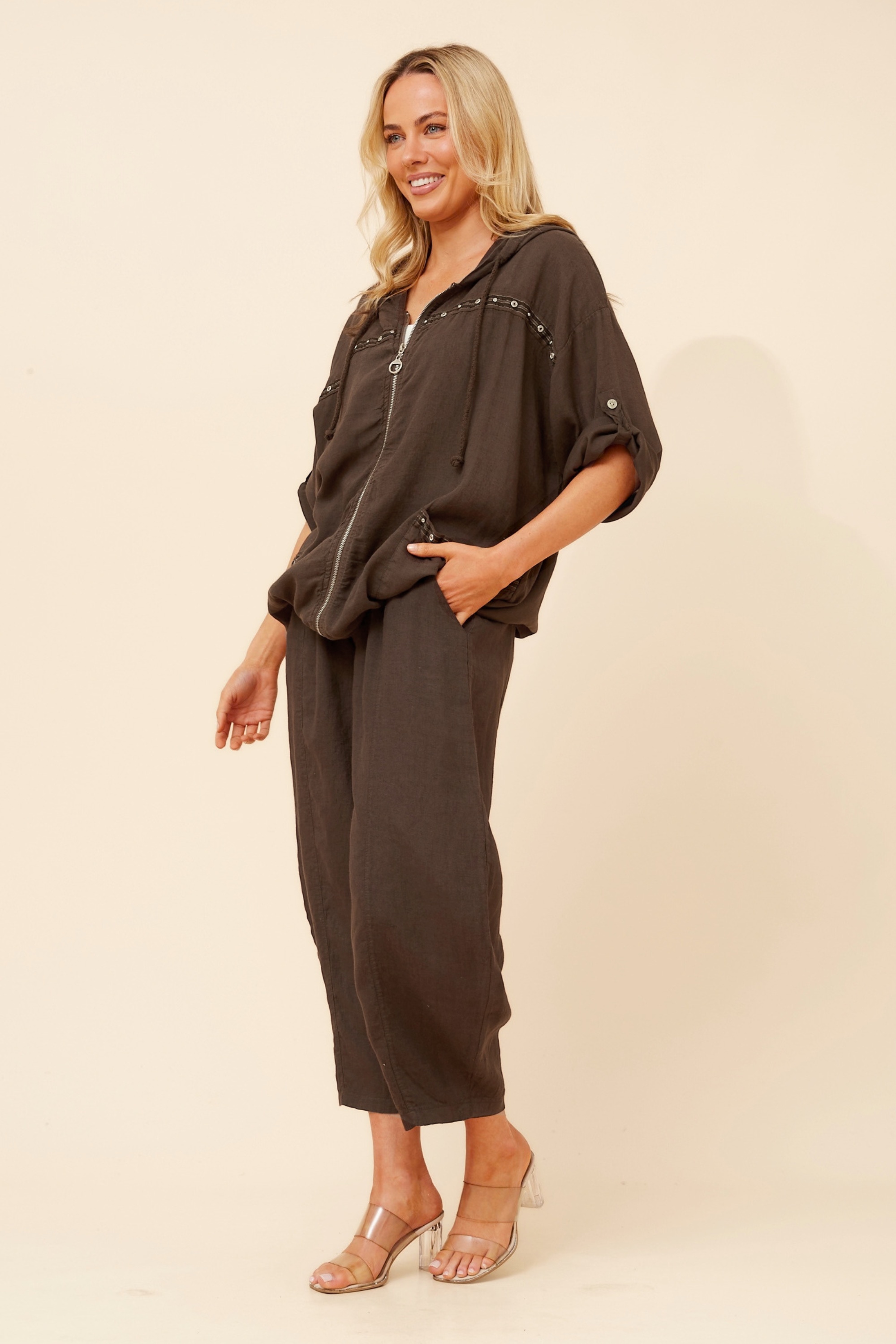 PIERA LINEN BLEND JACKET