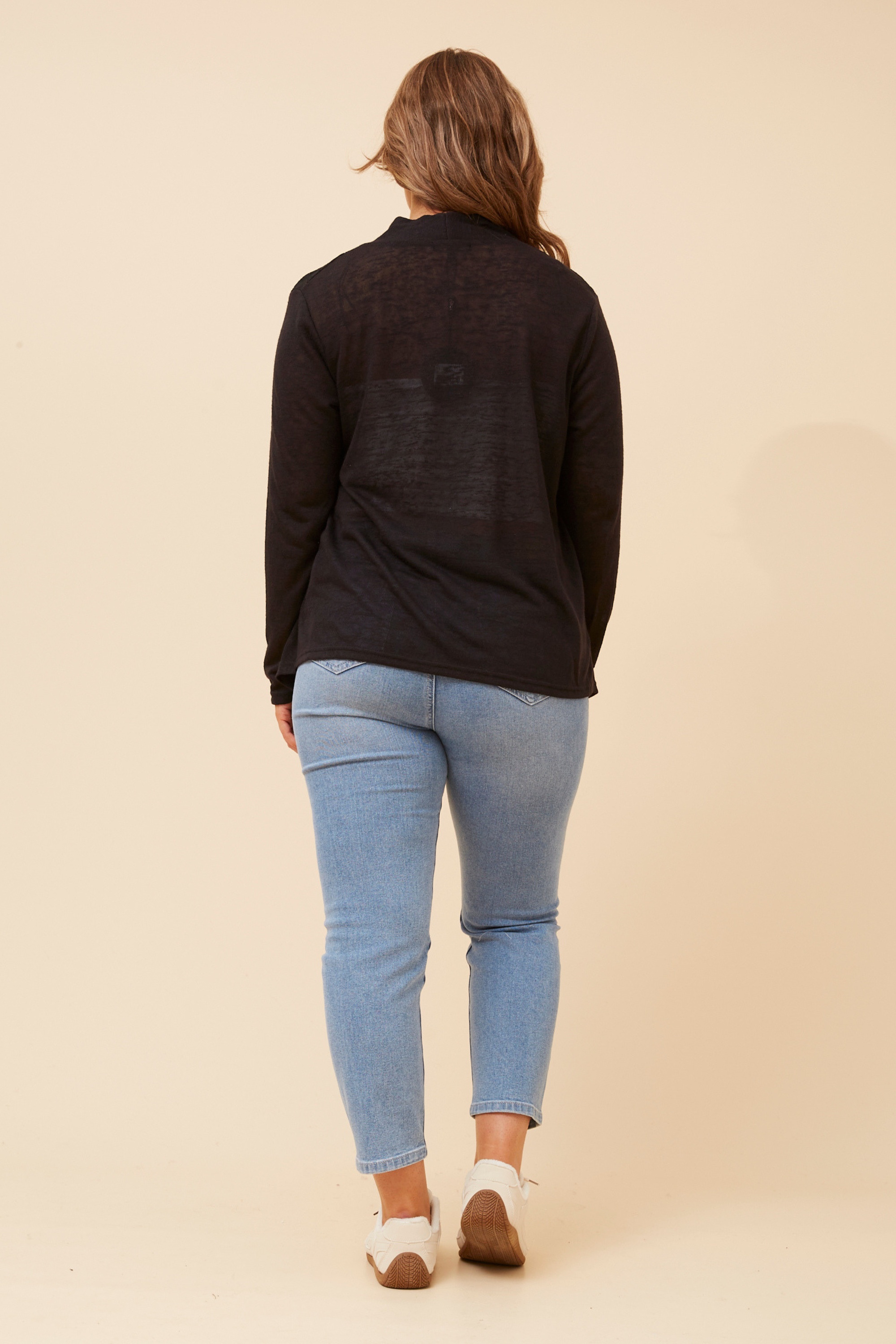 POET LACE WATERFALL CARDIGAN