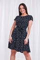 POLKA DOT TIE WAIST TEA DRESS
