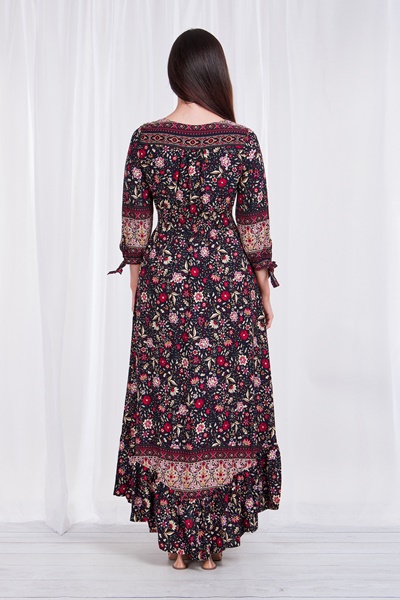 Printed Boho MAXI DRESS