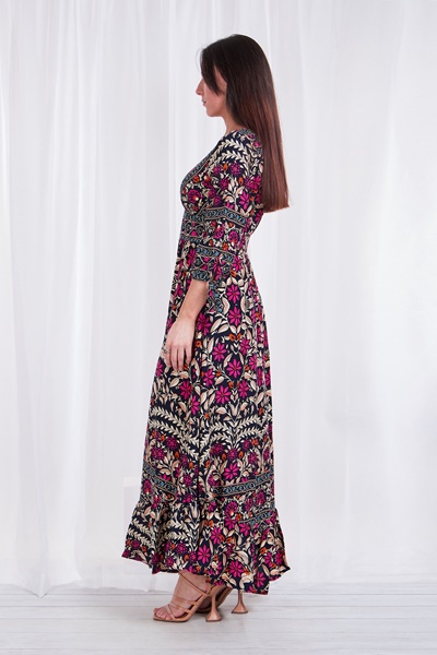 Printed Boho MAXI DRESS