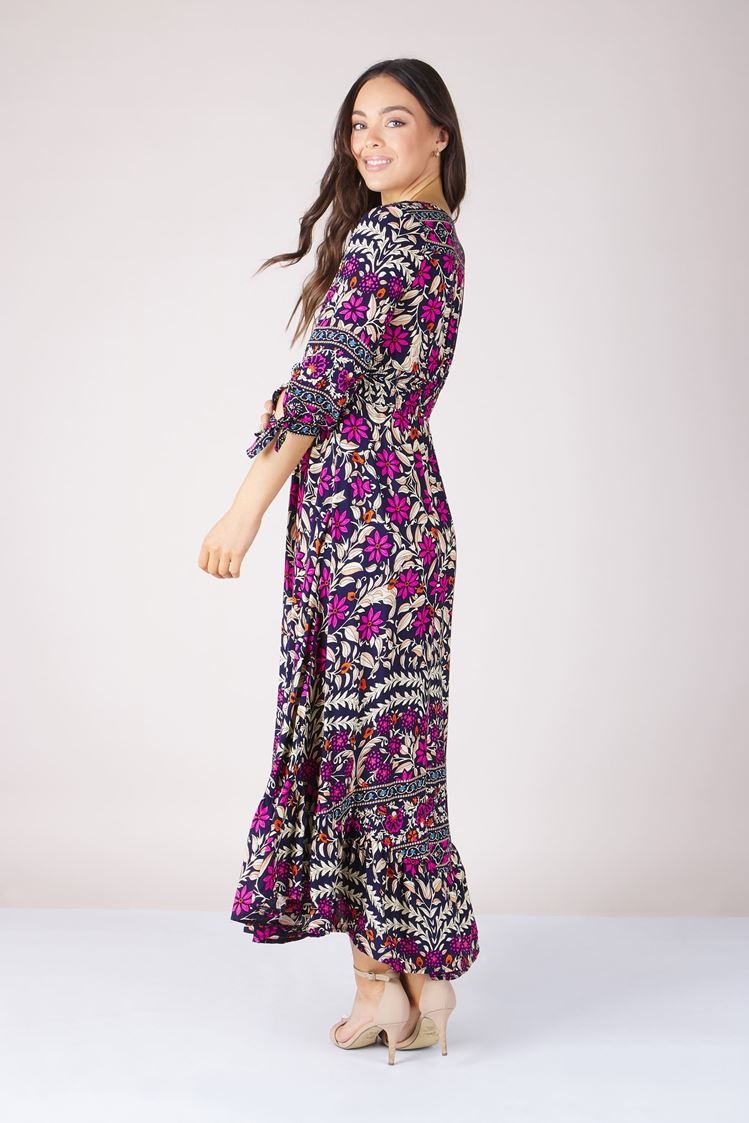 PRINTED BOHO MAXI DRESS | FEMME Connection