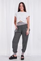 PRINTED HAREM PANTS