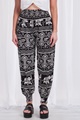 PRINTED HAREM PANTS
