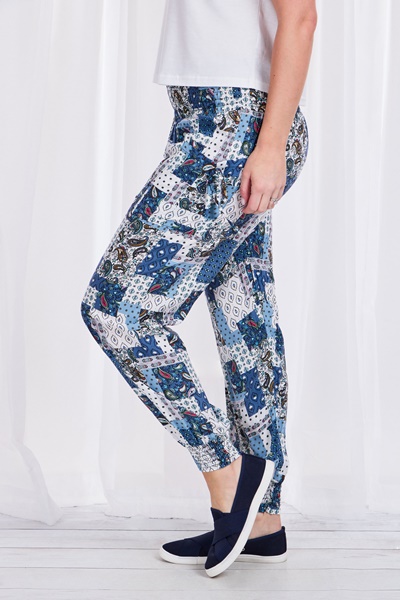 Printed Harem Pants