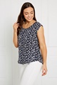 PRINTED SHELL TOP