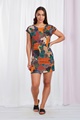 PRINTED SHIFT DRESS