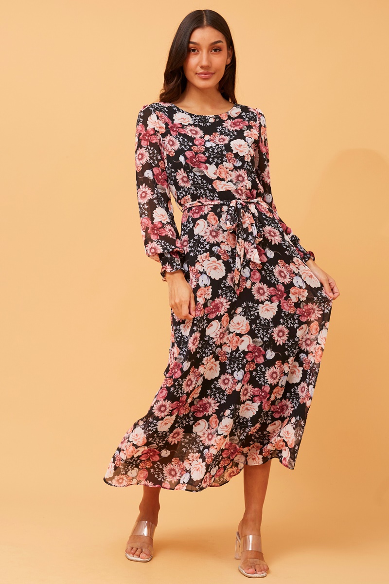 Priscilla floral maxi dress & Buy Online & Femme Connection