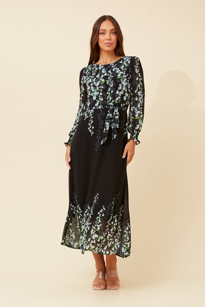 PRISCILLA FLORAL MAXI DRESS