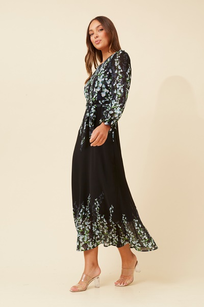 PRISCILLA FLORAL MAXI DRESS