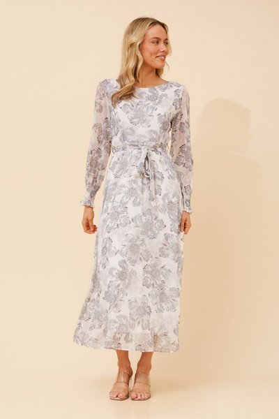 PRISCILLA FLORAL MAXI DRESS