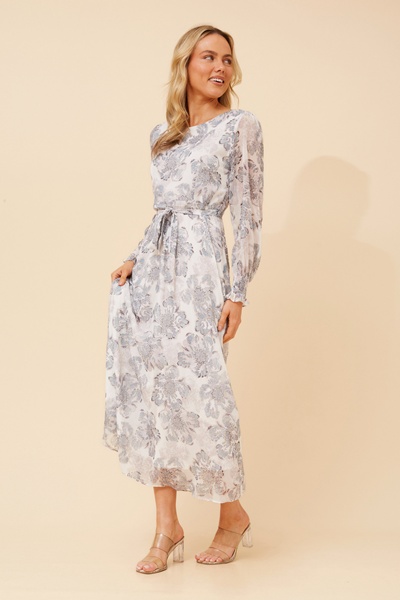 PRISCILLA FLORAL MAXI DRESS