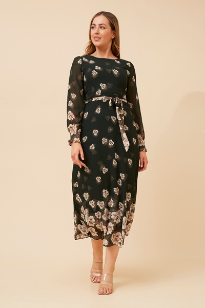 PRISCILLA FLORAL MAXI DRESS
