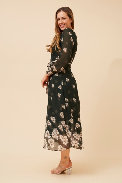PRISCILLA FLORAL MAXI DRESS