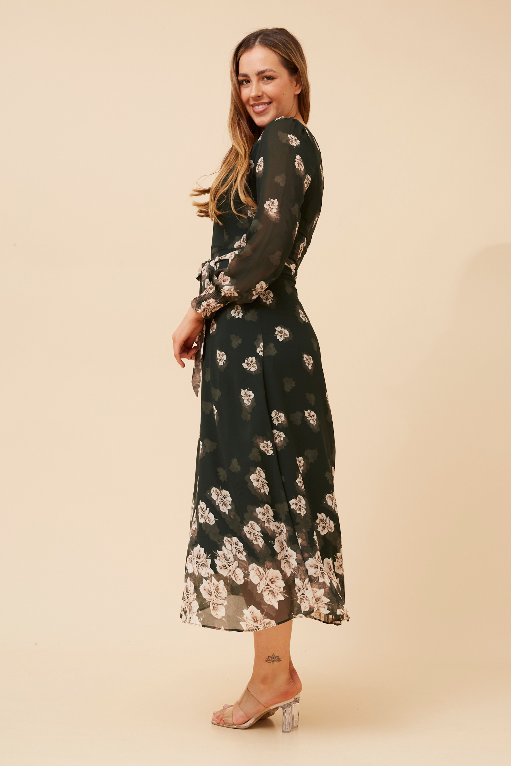 PRISCILLA FLORAL MAXI DRESS