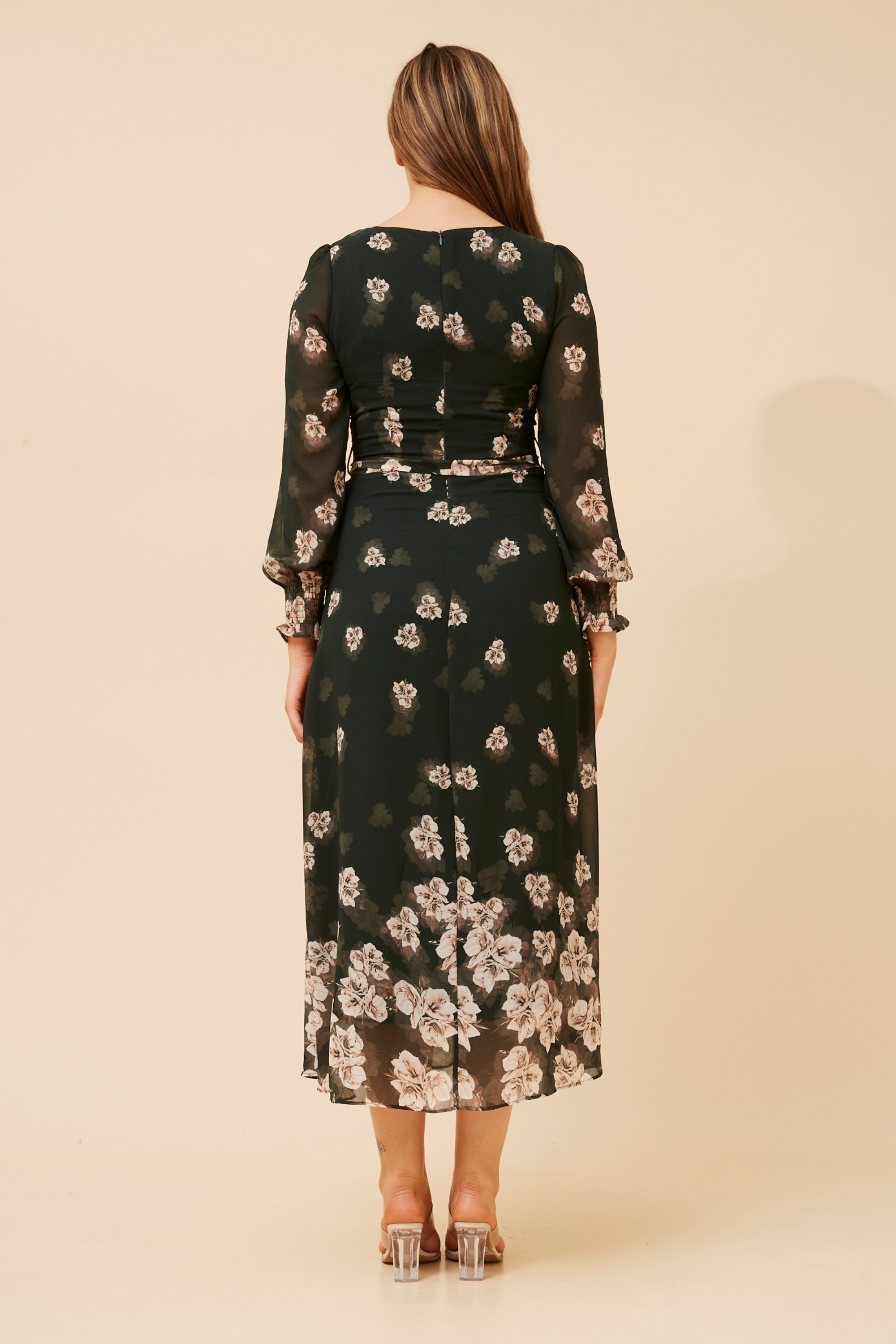 PRISCILLA FLORAL MAXI DRESS