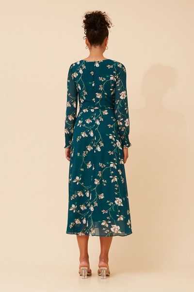 PRISCILLA FLORAL MAXI DRESS