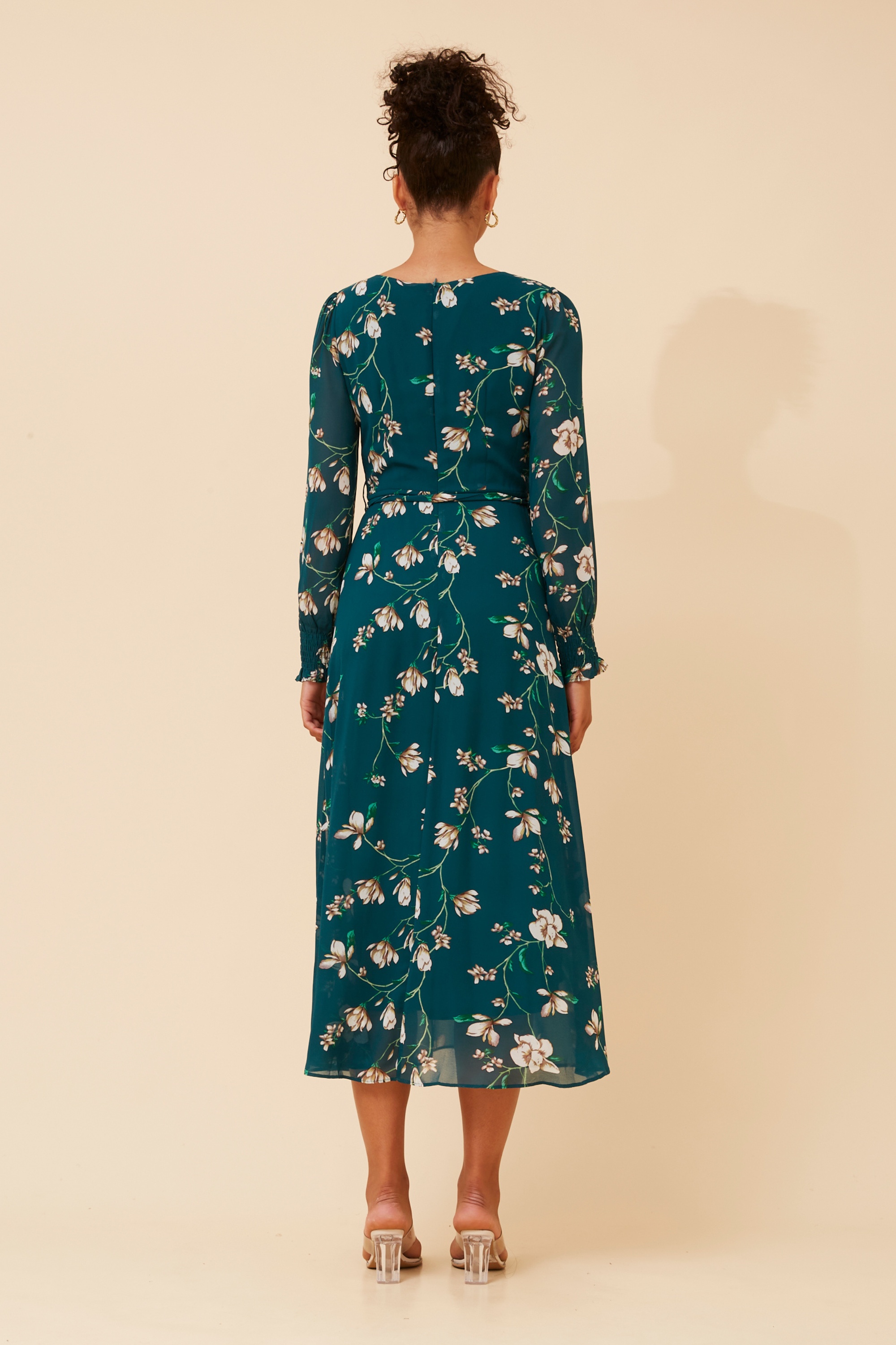 PRISCILLA FLORAL MAXI DRESS