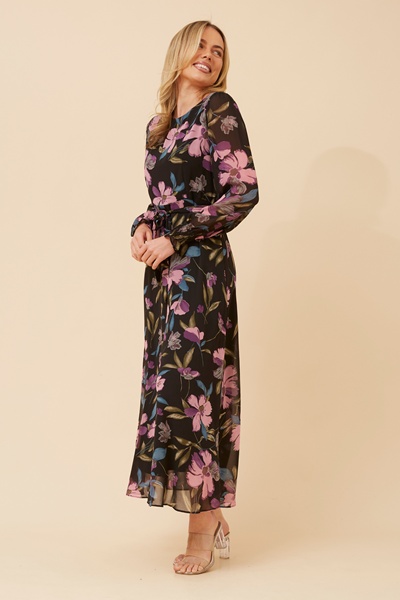 PRISCILLA FLORAL MAXI DRESS