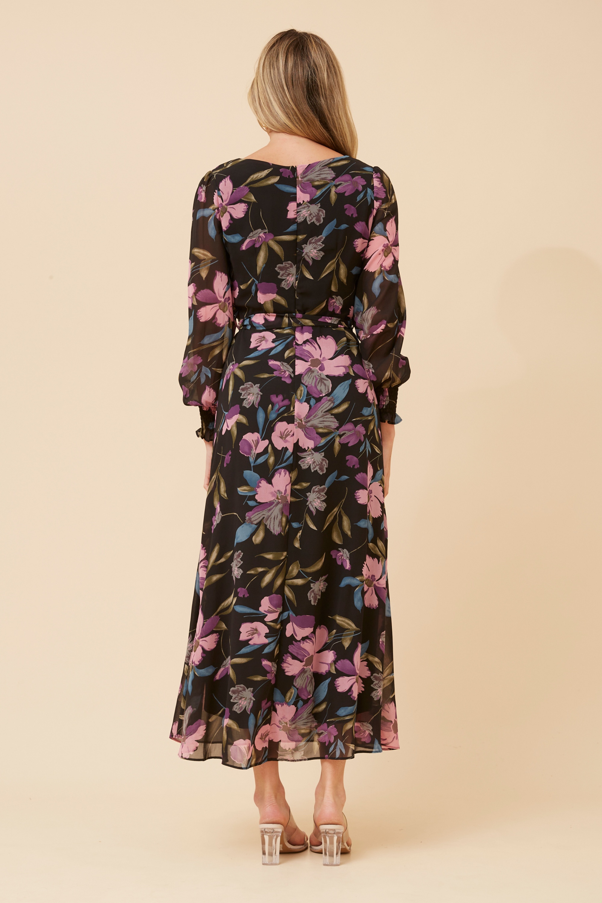 PRISCILLA FLORAL MAXI DRESS