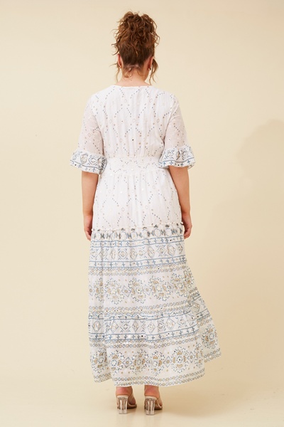 PURNIMA MIRROR MAXI DRESS