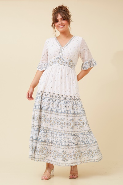 PURNIMA MIRROR WORK DRESS