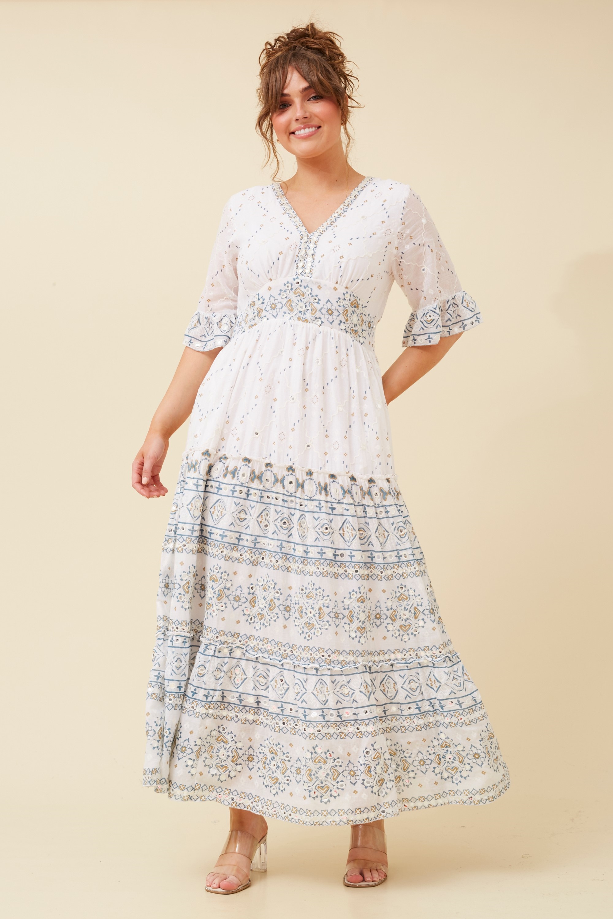 PURNIMA MIRROR WORK DRESS