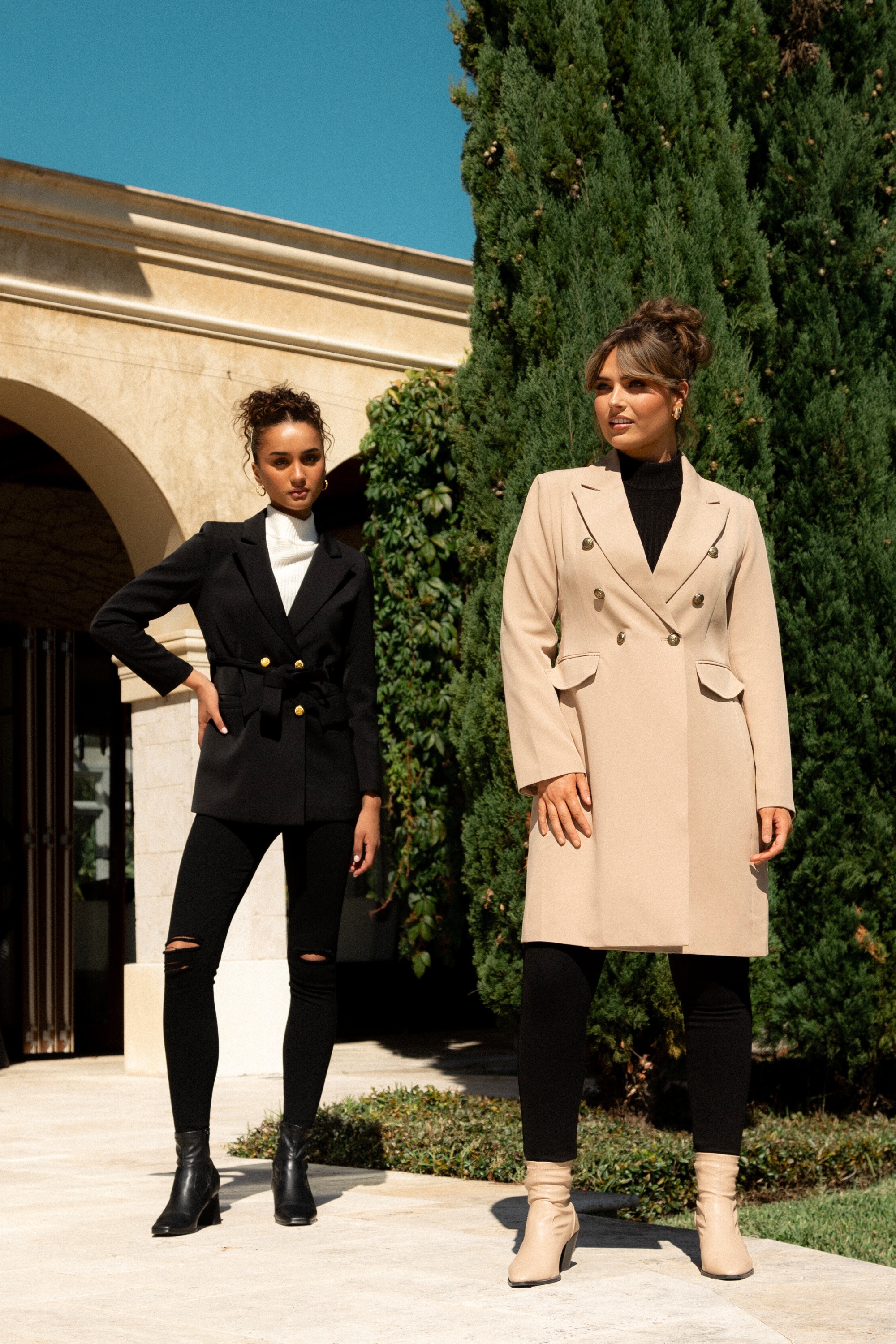 QUINCY DOUBLE BREASTED COAT